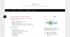 Desktop Screenshot of pecamp.org